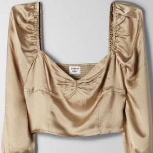 Aritzia Billie Blouse
